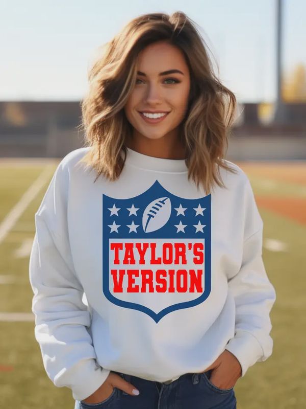 Taylor&#39;s Version Nfl X Taylor Crewneck Pullover