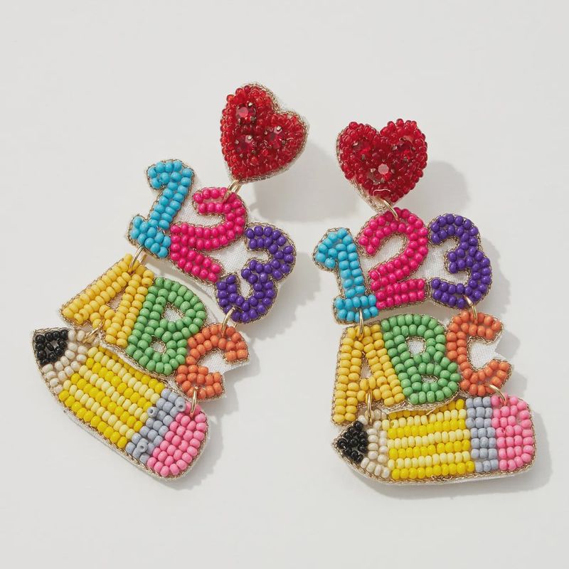 Beaded Earrings For Your Teacher&#39;s Day