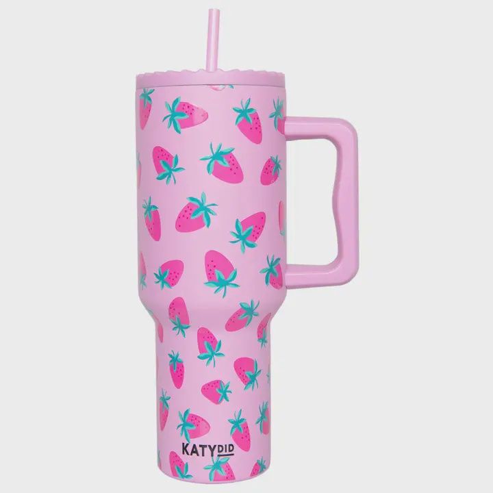 Subtle Strawberry Mother&#39;s Day Wholesale 38 oz Tumbler