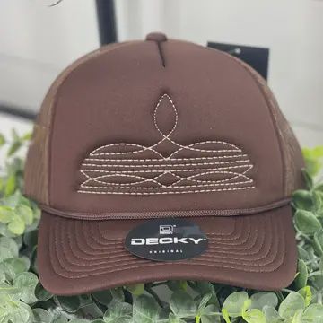 Adult Classic Bootstitch Embroidered Foam Snapback Hat