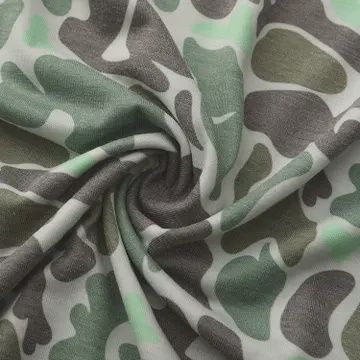 Ole Boy Performance Hooded Tee - Green Camo