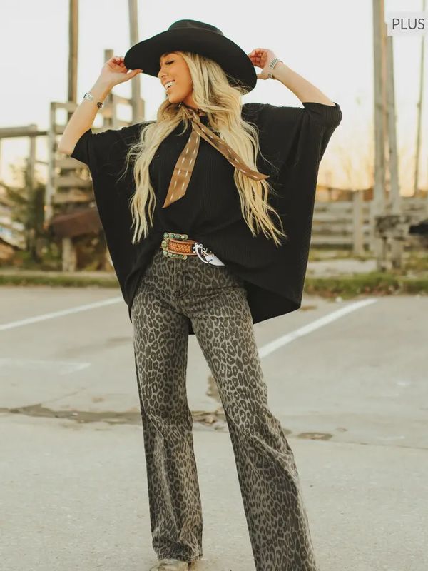 Plus Size Oversized Relaxed Fit Top