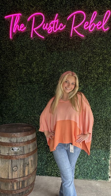 Coffee Sunsets V Neck Top