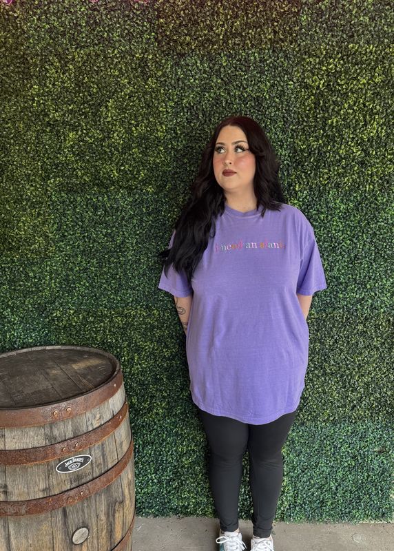 I Need A Drink Embroidered Tee | Trendy Tee, Summer Tshirt