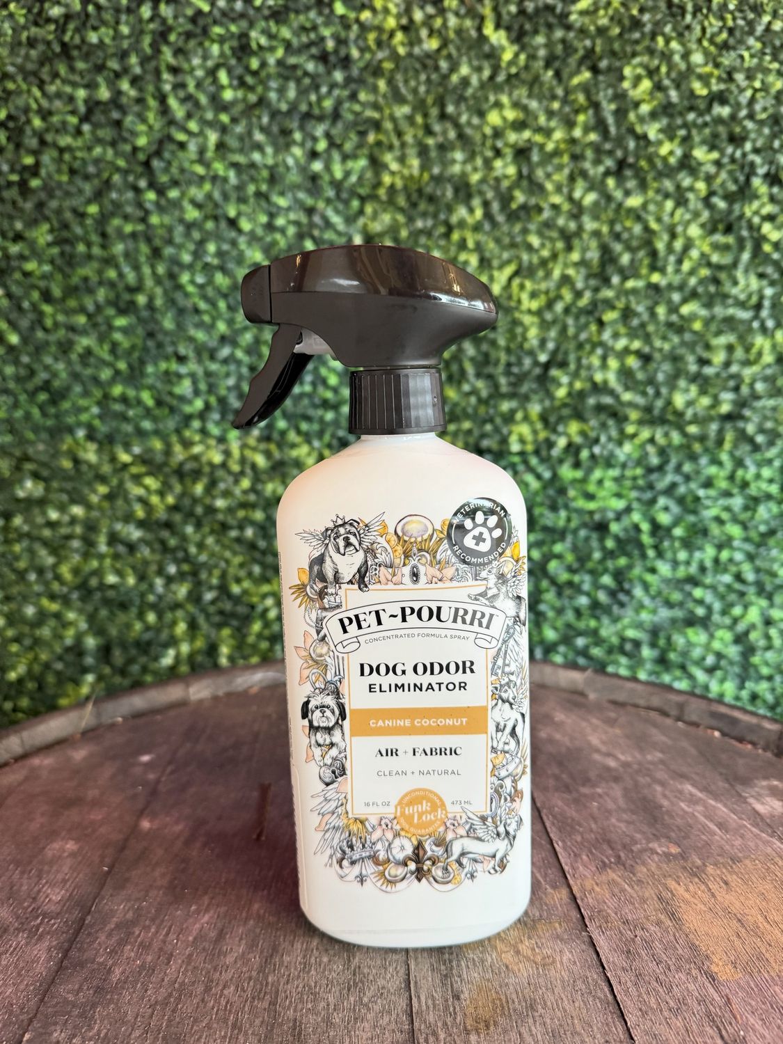 Pet~Pourri Dog Canine Coconut Air + Fabric Odor Refresher, Fragrance: Canine Coconut