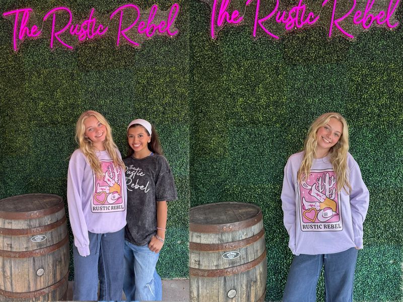 Rustic Rebel Graphic Sweashirt