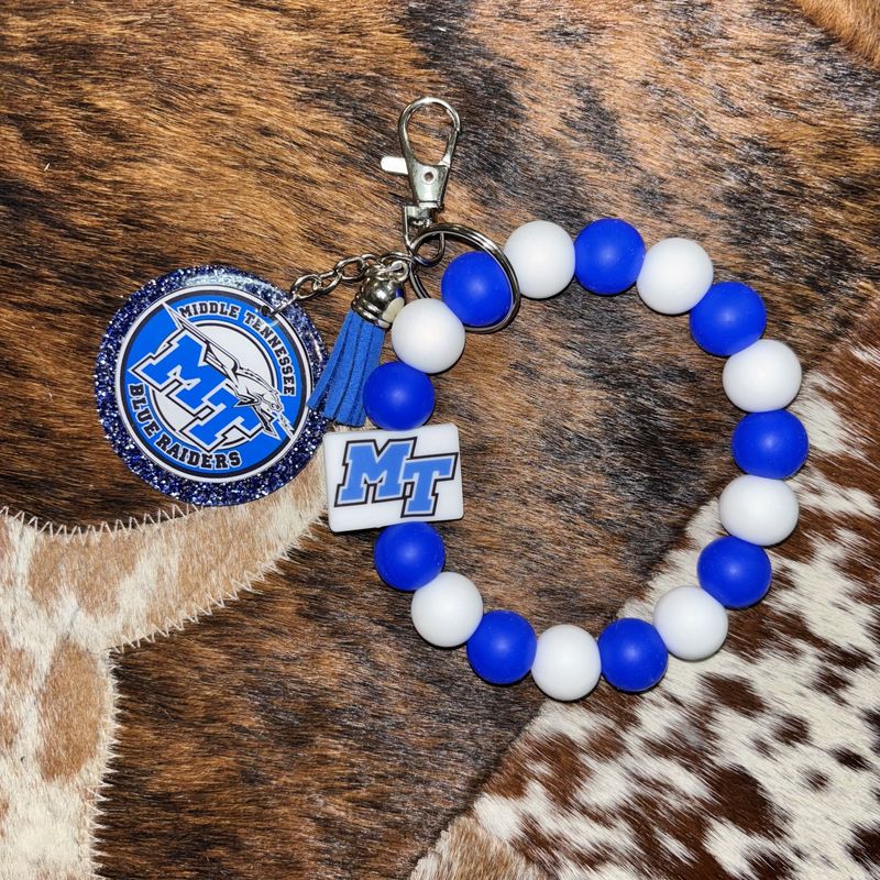 MTSU Wristlet Keychain