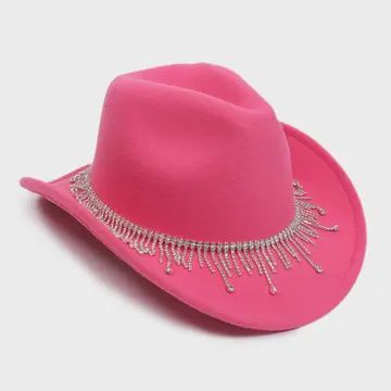 Western Bling Panama / Cowboy Felt Hat