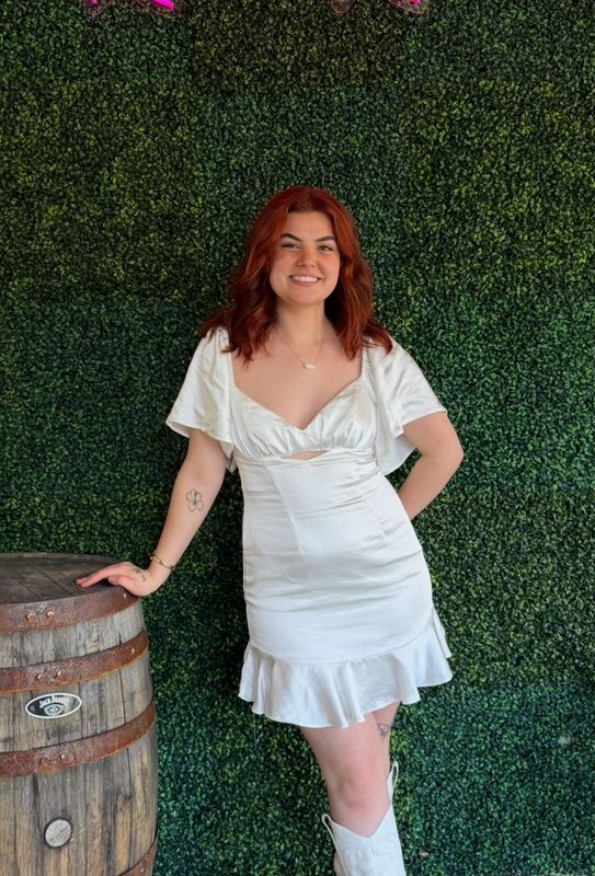 Ruffle Cami Mini Dress