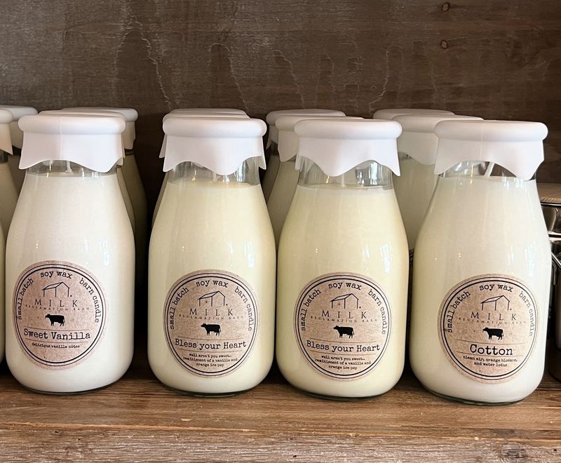 Milk Bottle Candle 13 oz