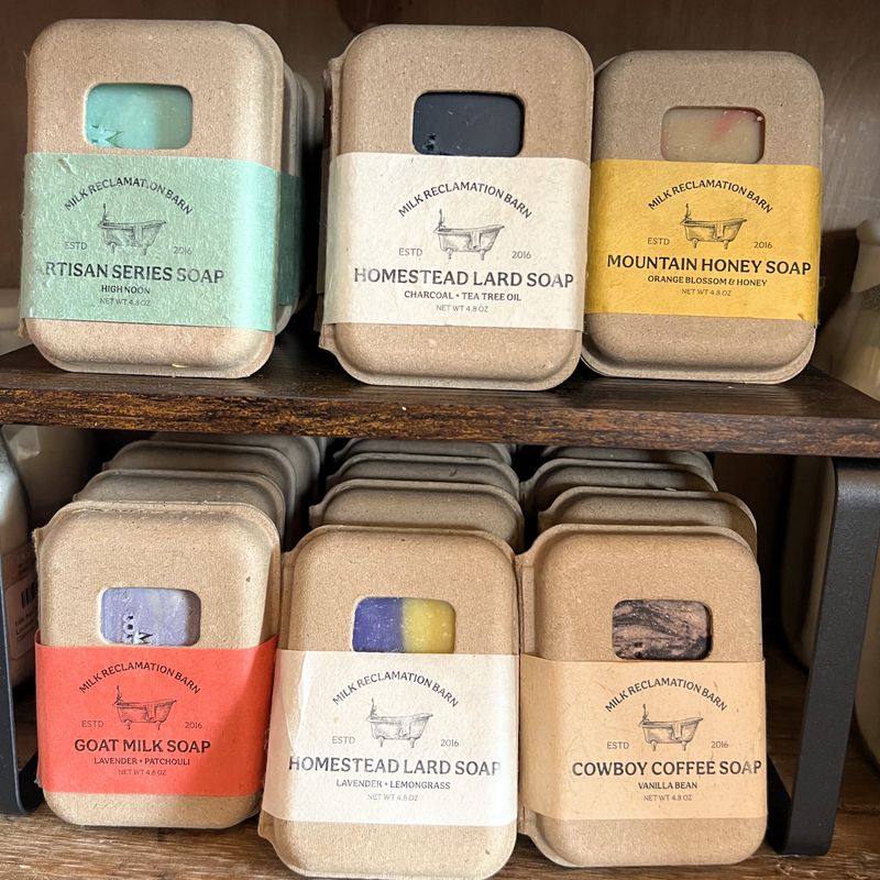 Hand Crafted Bar Soap in Sustainable Packaging