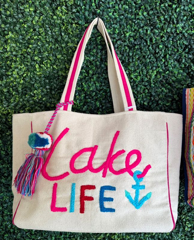 Lake Life Tote Bag