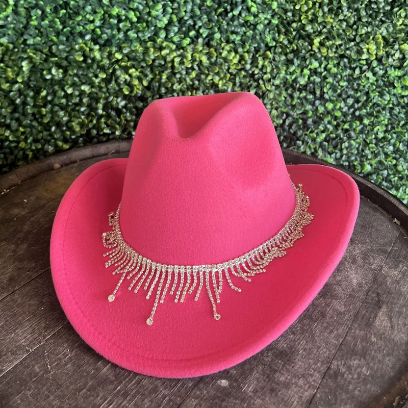 Western Bling Panama / Cowboy Felt Hat