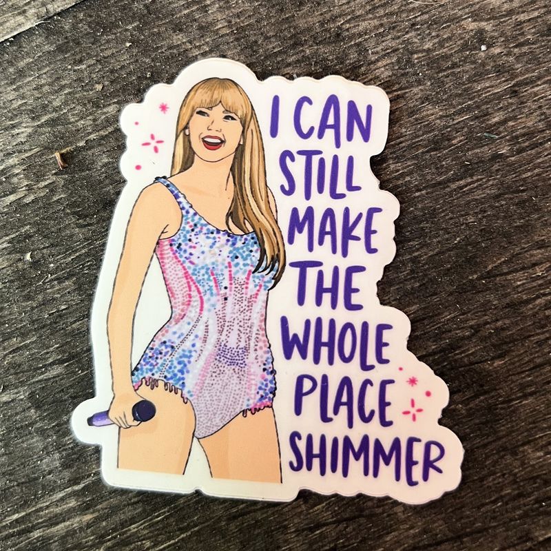 Tay Shimmer Sticker