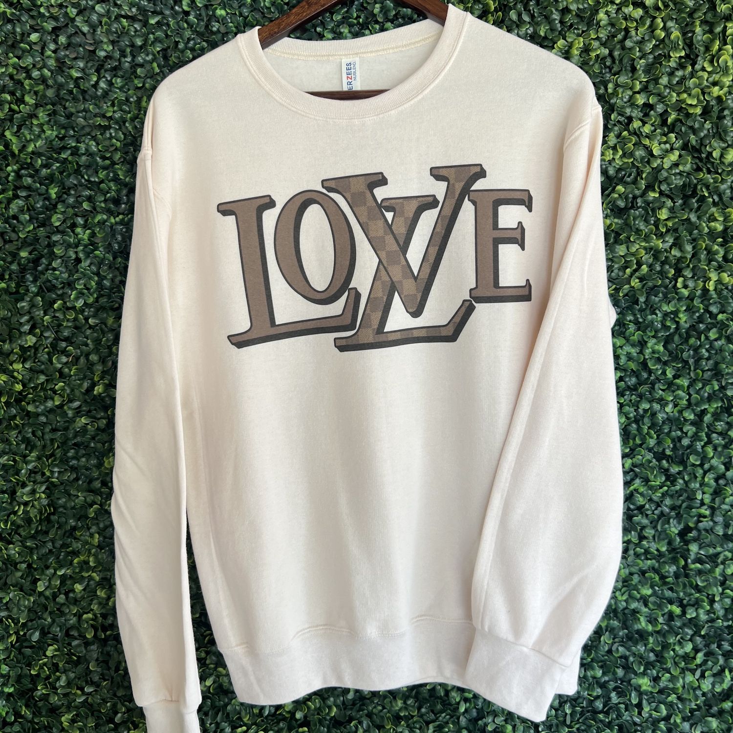 Designer Love Graphic Sweatshirt, Size: Small