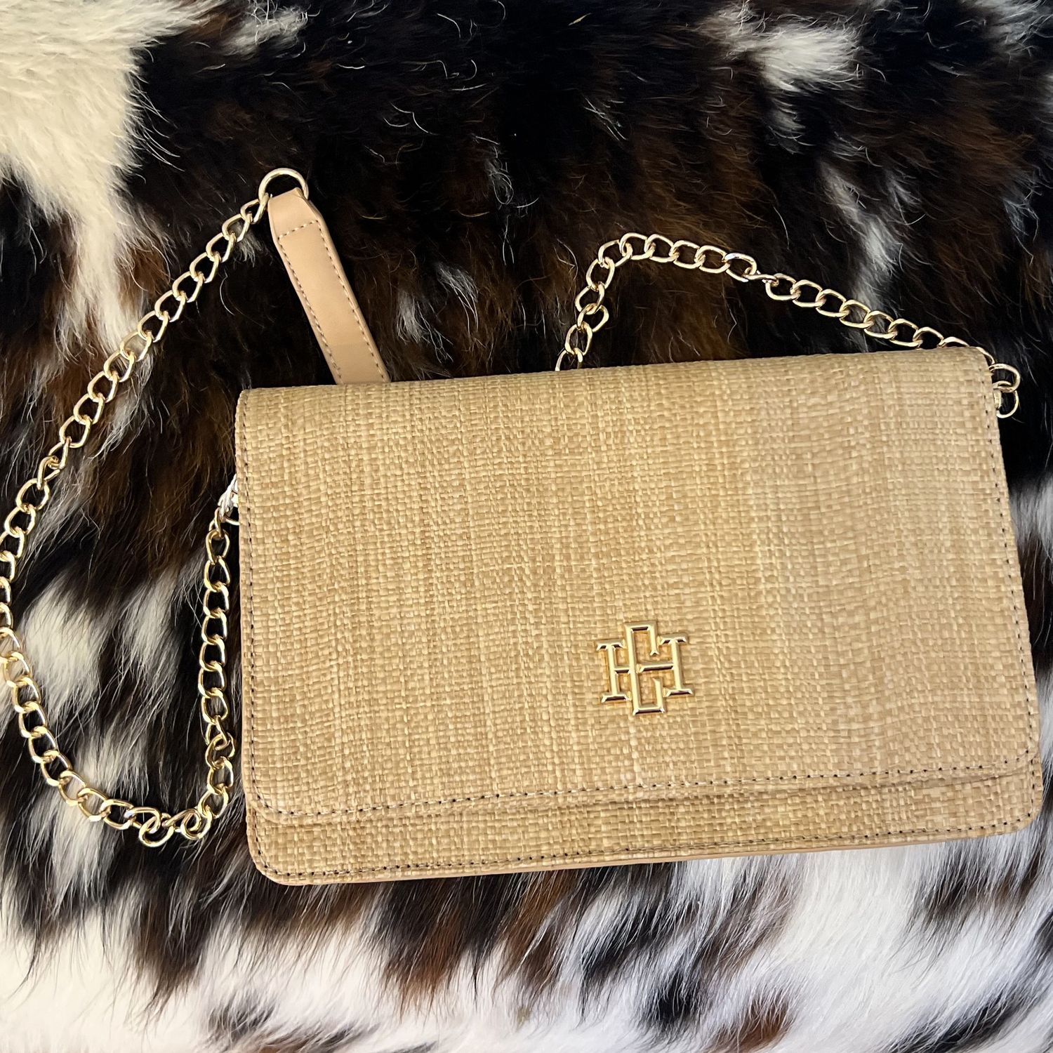 Bryn Clutch/Crossbody Natural