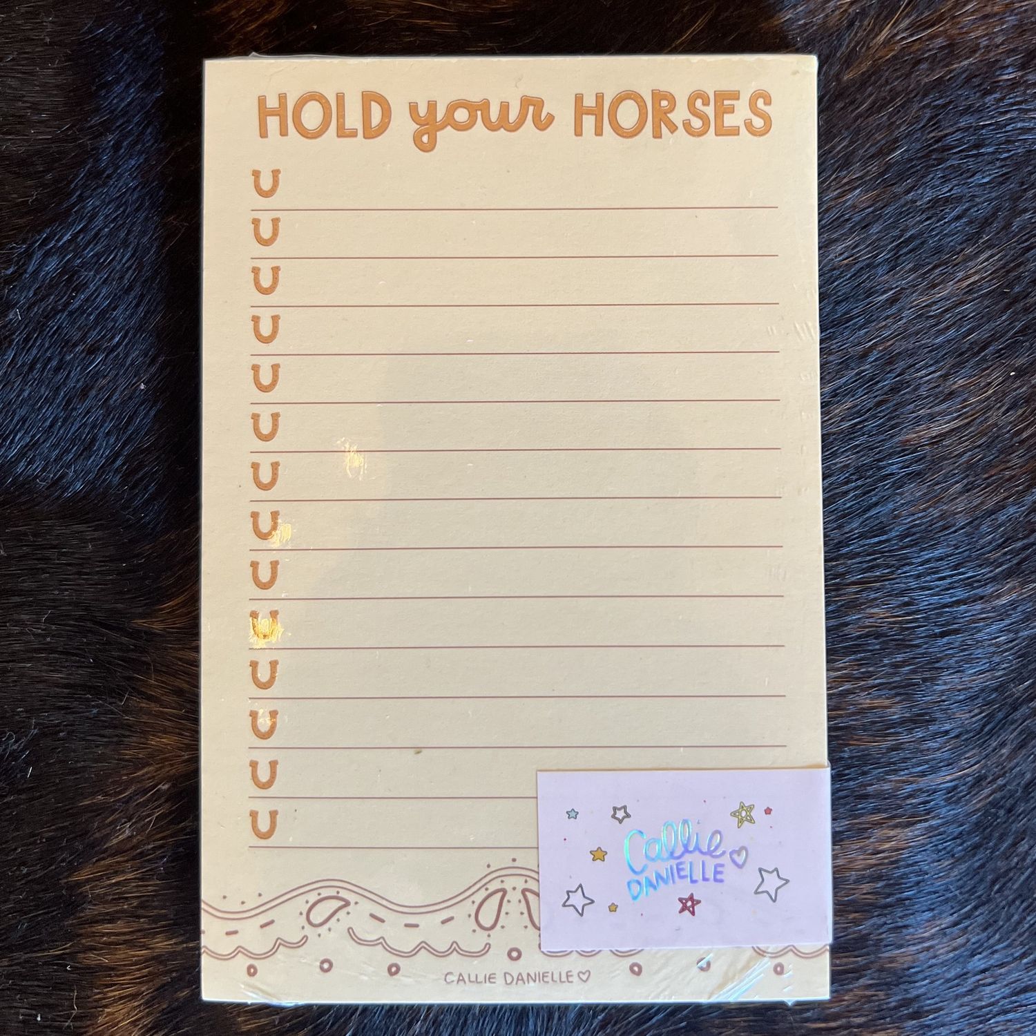Hold Your Horses Southern Notepad