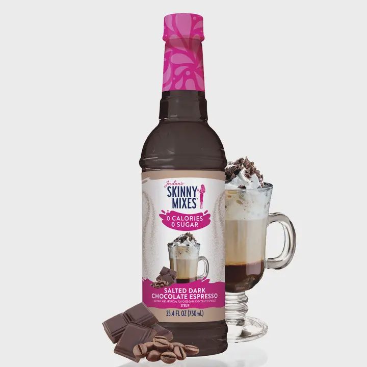 Sugar Free Salted Dark Chocolate Espresso Syrup