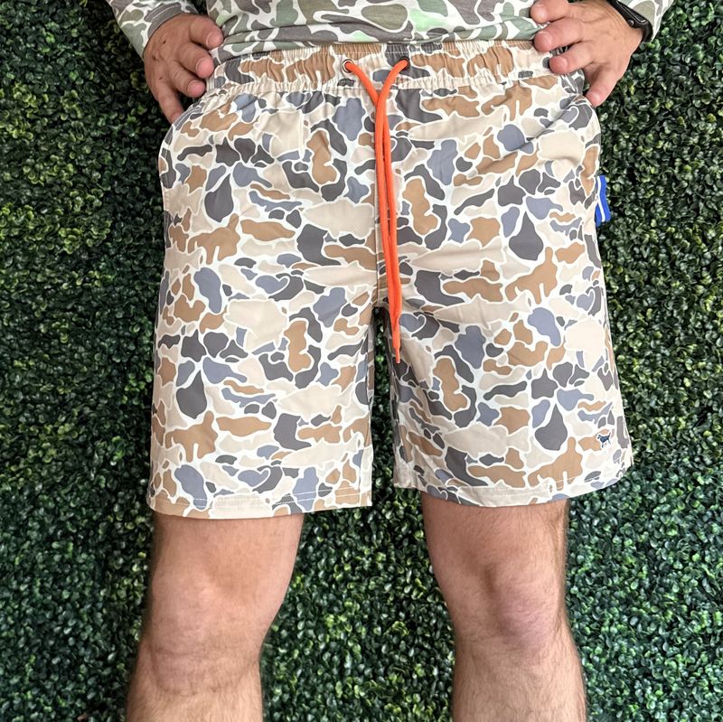 Camo Swim Shorts-Simply Southern