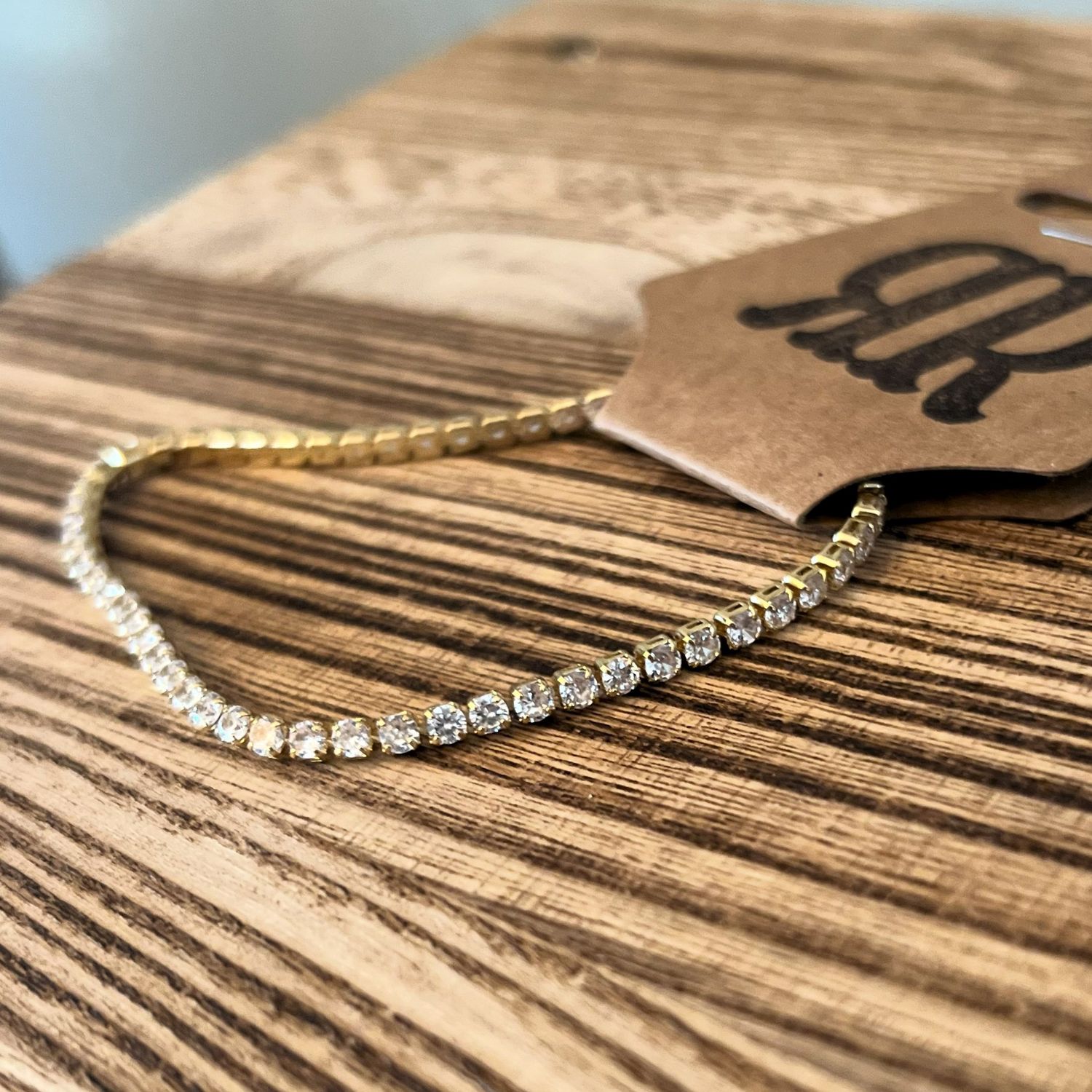 Searcy CZ Bracelet, Color: Gold