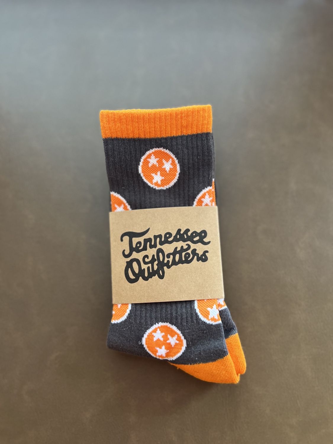 Smokey Gray Tennessee Socks