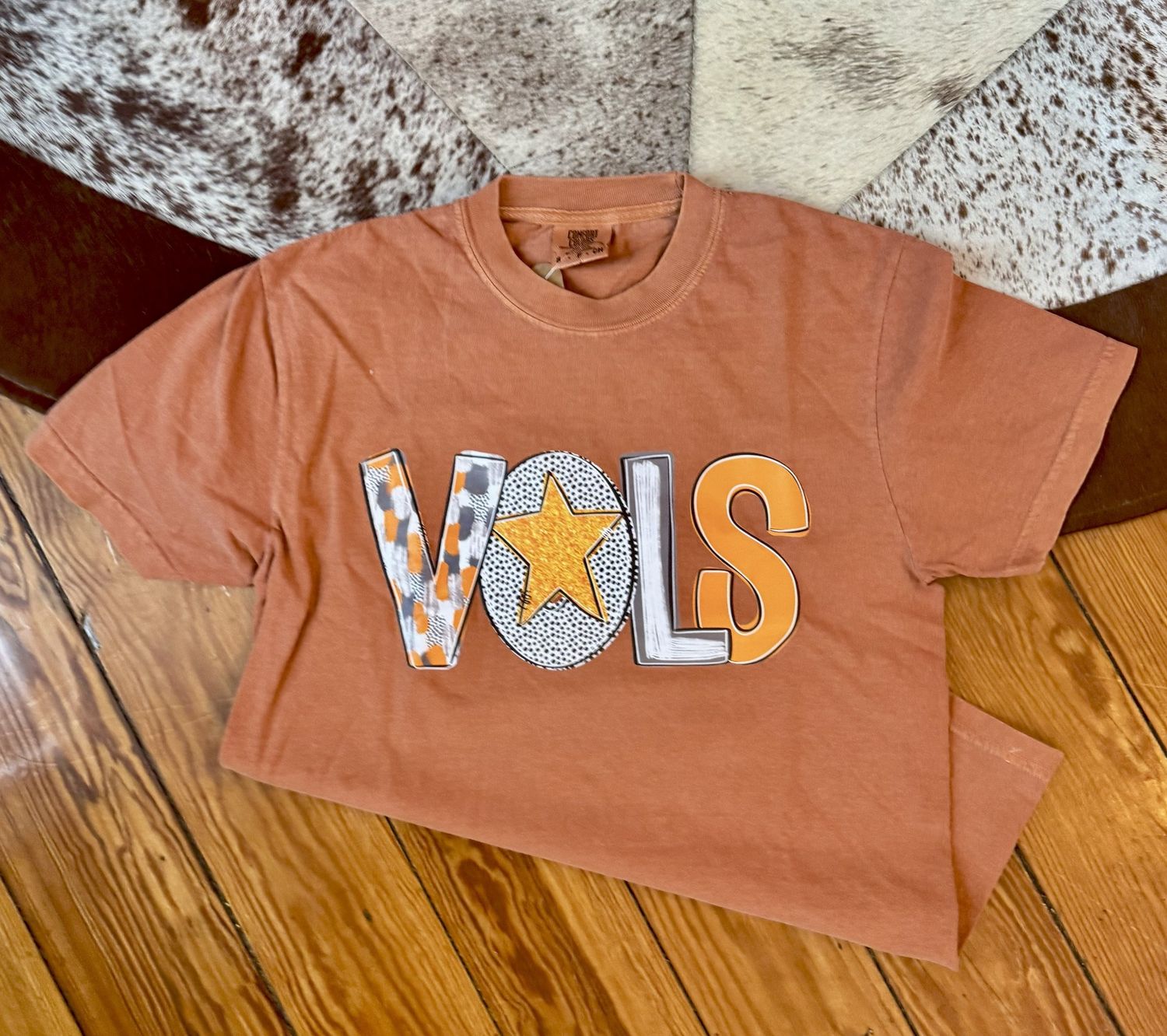 Poppy Vols TN Graphic Tshirt, Size: Small