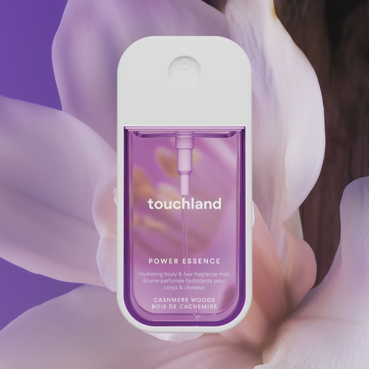 Touchland Essence Body &amp; Hair Fragrance Mist, Fragrance: Cashmere Woods