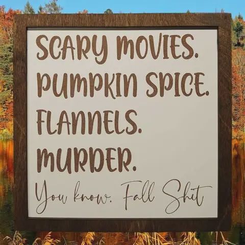 Fall Sign, Pumpkins, Pumpkin Spice, Fall, Autumn, Leaves