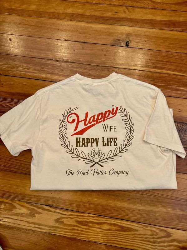 MHC Happy Wife Happy Life T-Shirt