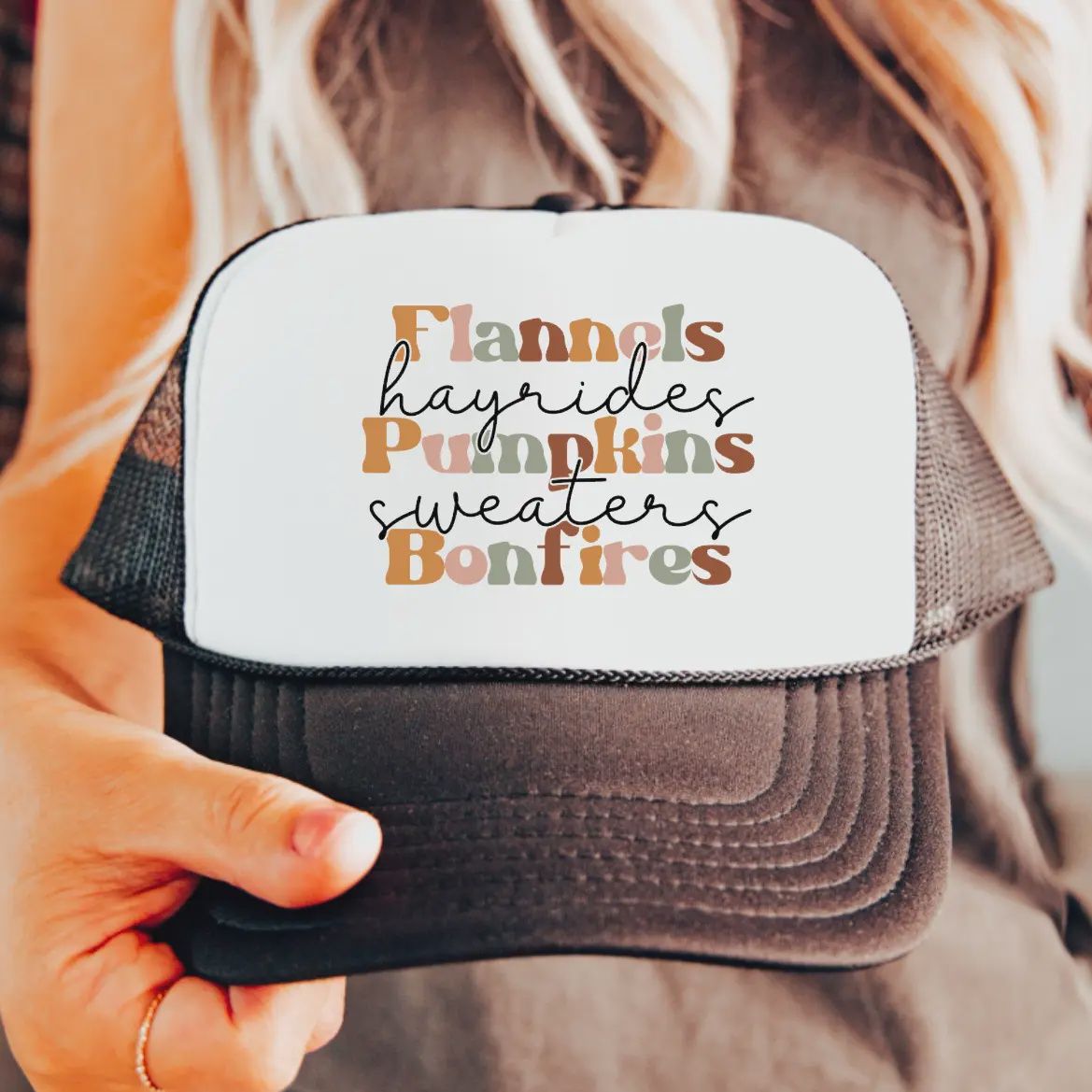 Fall Things Trucker Hat