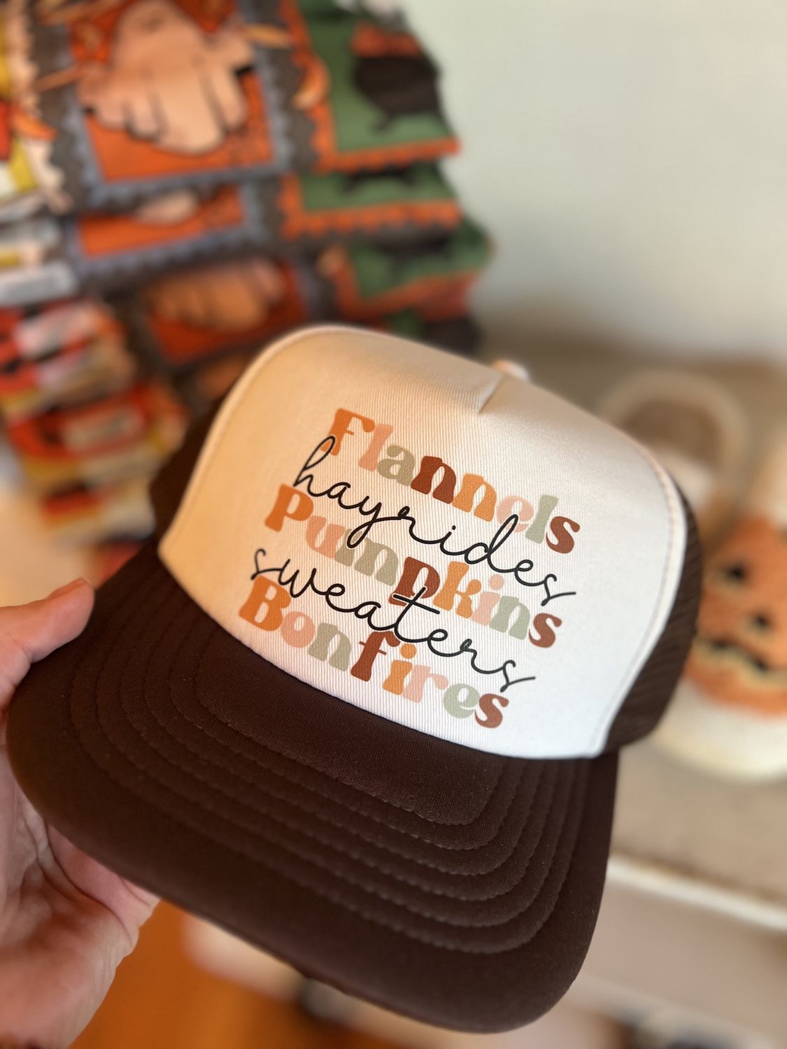 Fall Things Trucker Hat