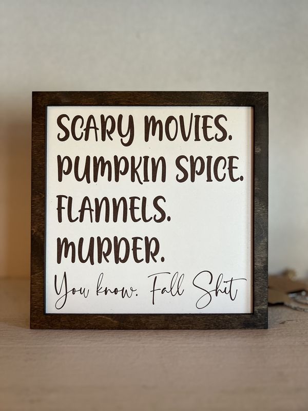 Fall Sign, Pumpkins, Pumpkin Spice, Fall, Autumn, Leaves