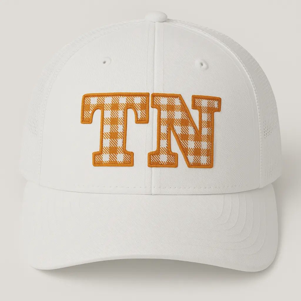 Hat: Gingham Tn