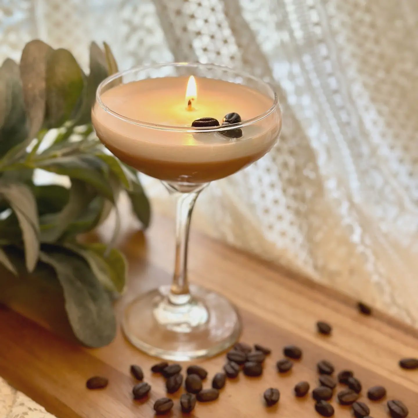 Espresso Martini Candle (Coupe Glass)