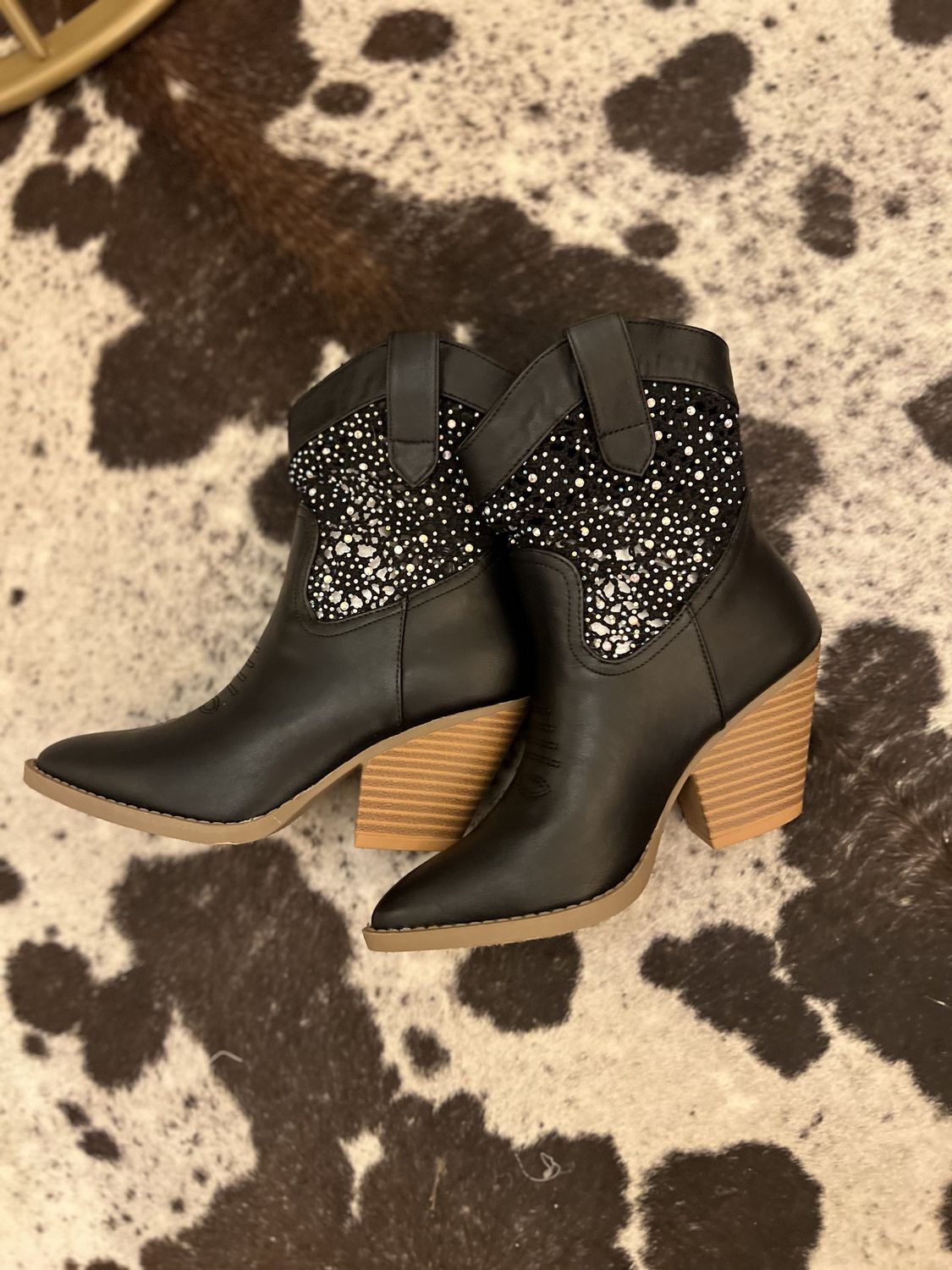 River-62 Western Crochet Booties, Size: 5.5