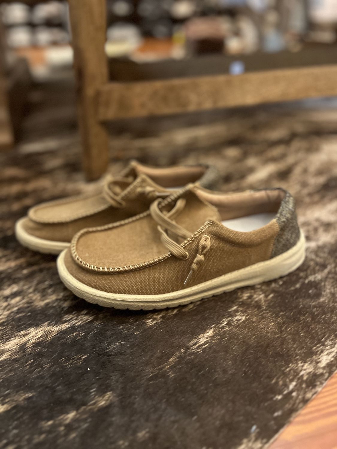 Mens Mr. J Cade Slip on, Color: Tan, Size: 8