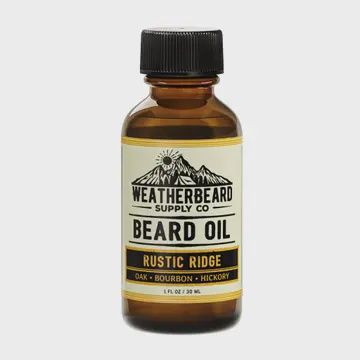 Rustic Ridge Beard Oil, Fragrance: Warm Tobacco, Vanilla &amp; Spice