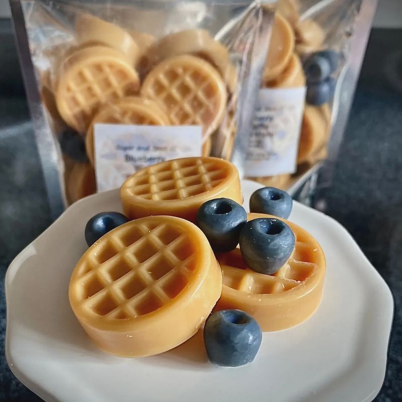 Blueberry and Waffle Wax Melts / Food Like Wax Melts