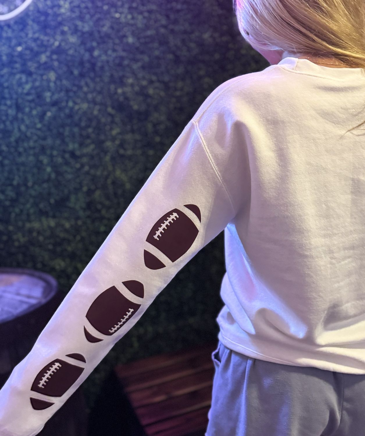 Throwing Spirals Sweatshirt, Size: Small