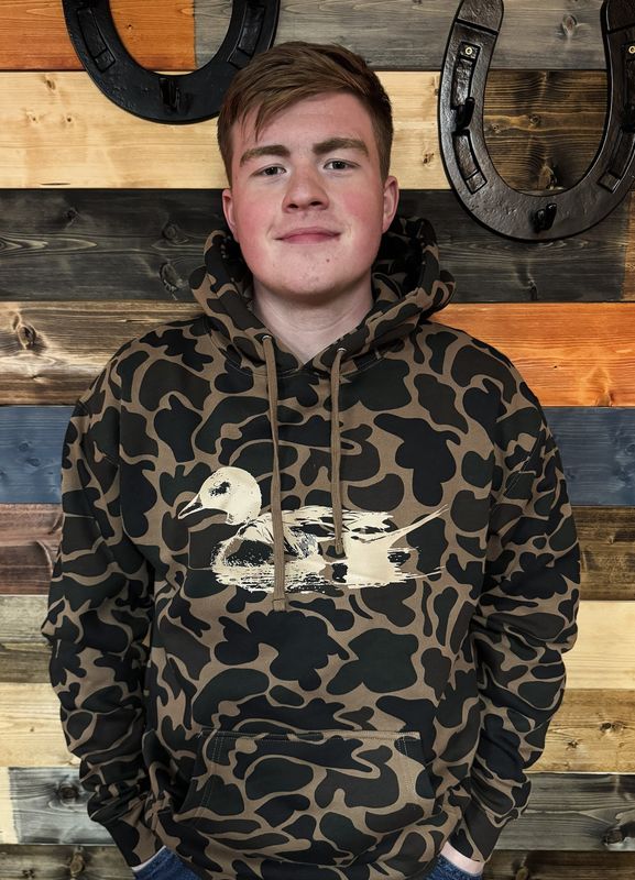 Duck Camo - Hooded Sweatshirt