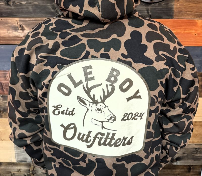 Ole Boy Camo Buck Hoodie
