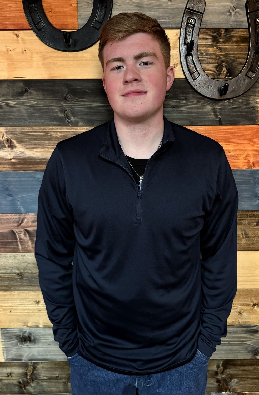 Clique Spin Eco Performance Half Zip Mens Pullover, Color: Navy, Size: Small