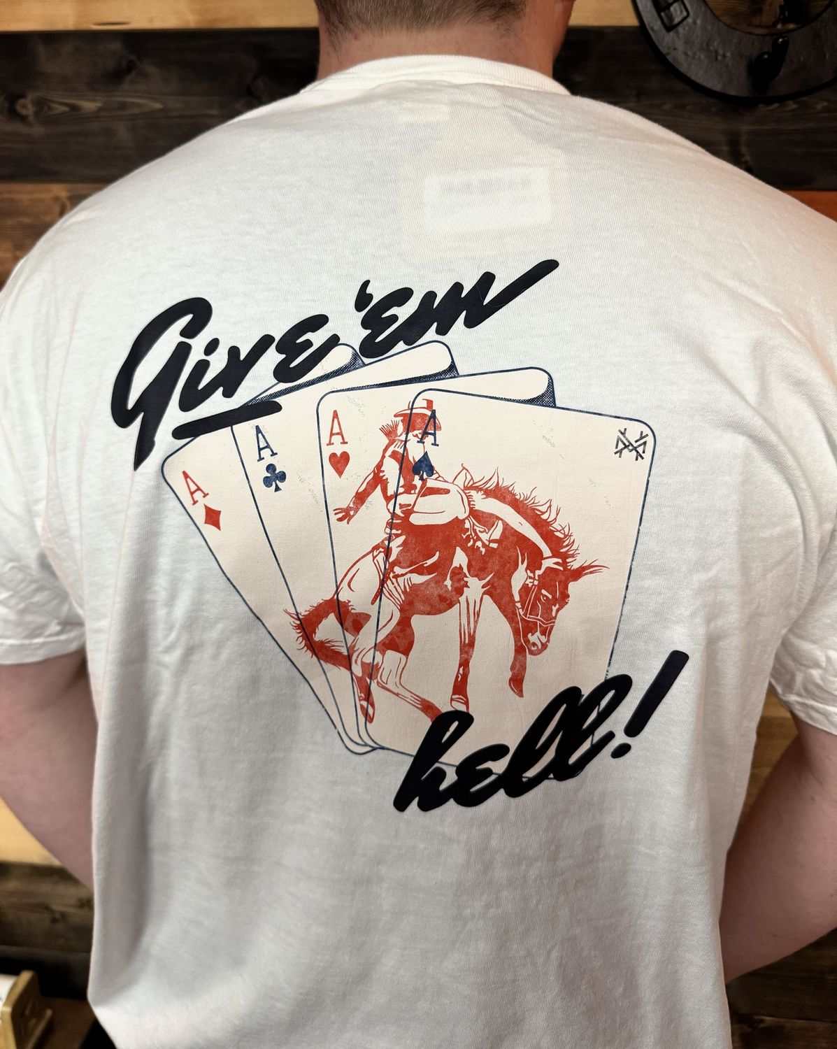 Give Em&#39; Hell T-Shirt, Size: Small
