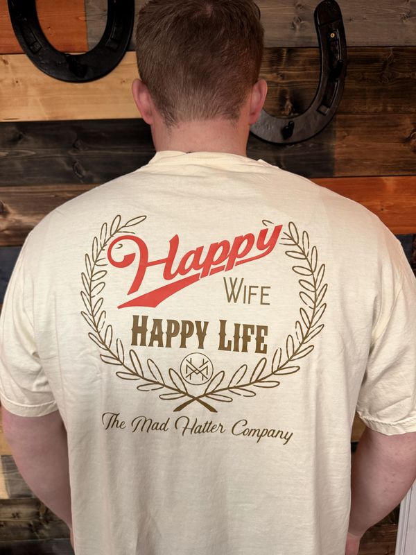 MHC Happy Wife Happy Life T-Shirt