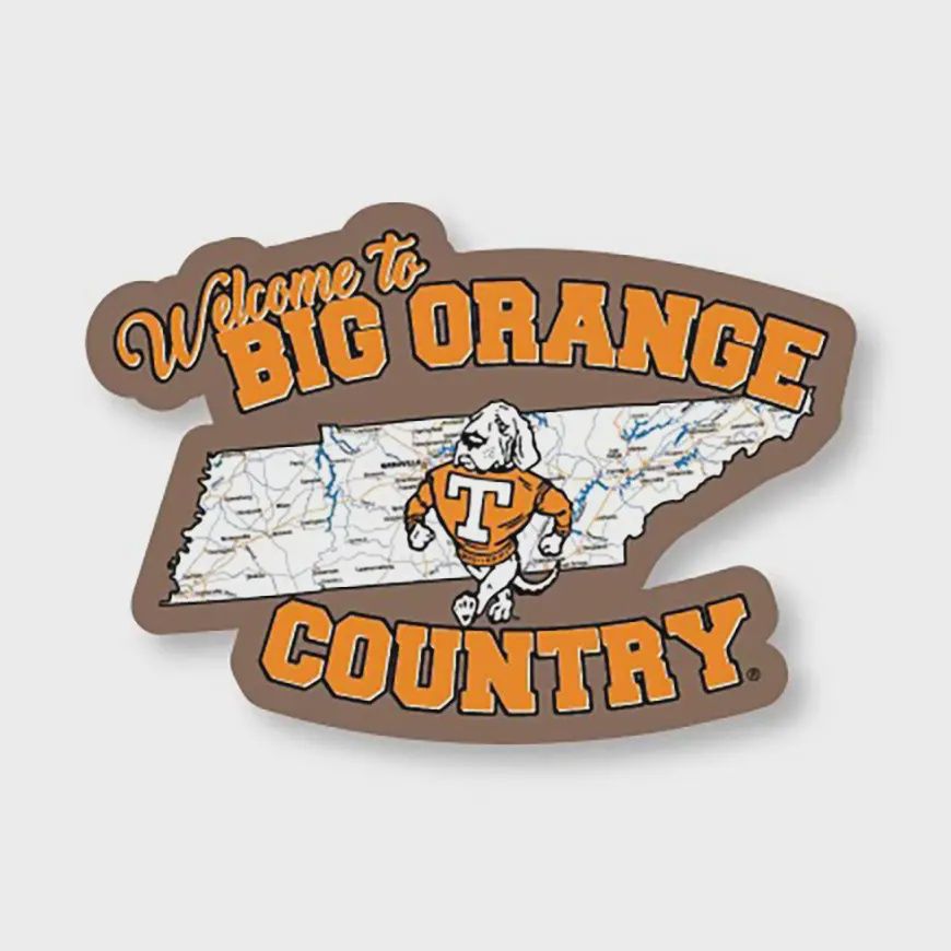 Welcome To Big Orange Country Sticker
