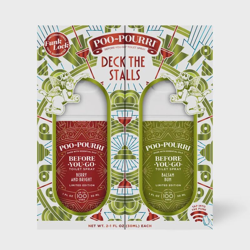 Holiday ~Pourri Deck the Stalls Pocket Tear &amp; Share Gift Set