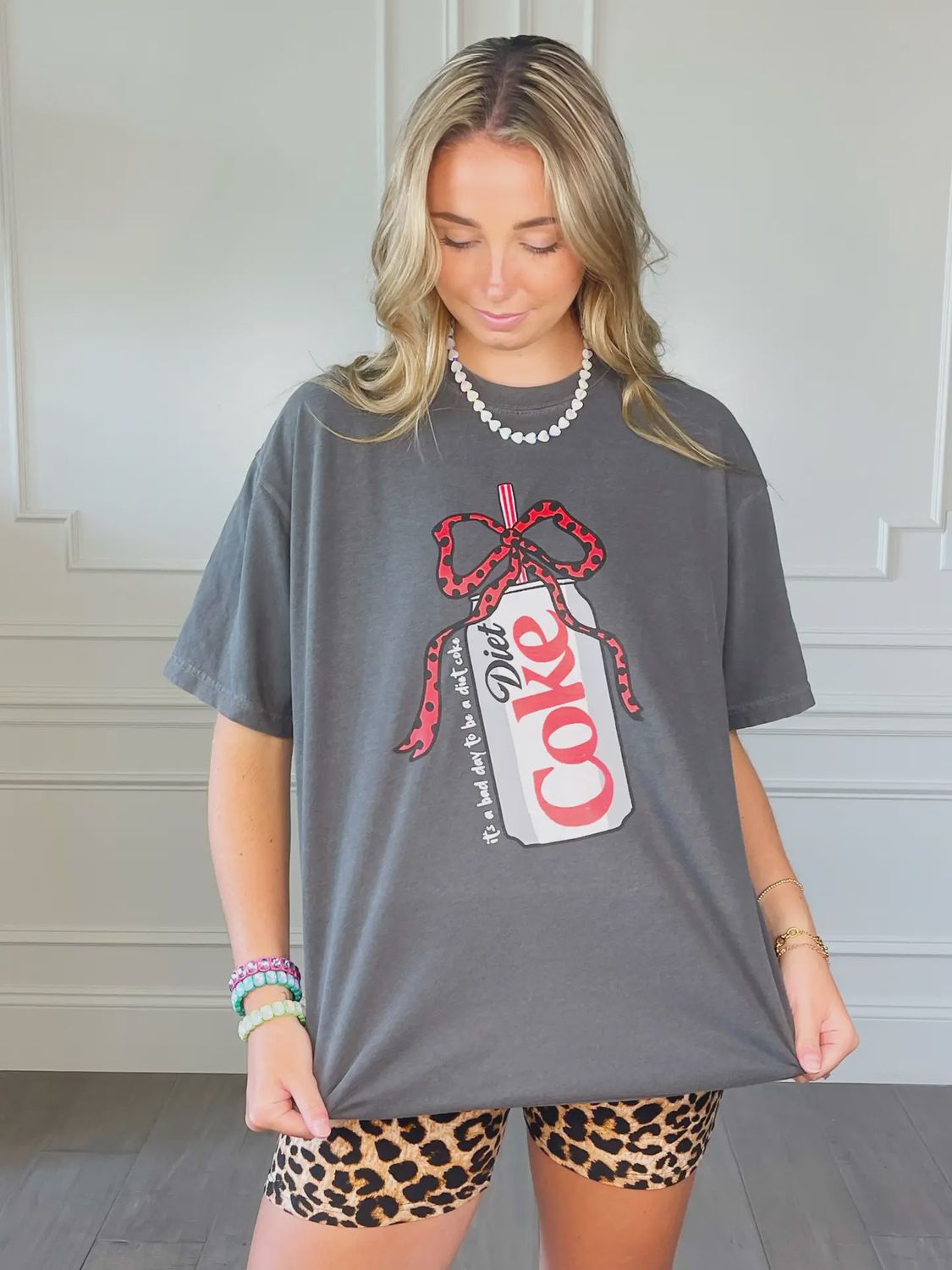 It&#39;s A Bad Day To Be A Diet Coke Crop &amp; Tee, Size: Small