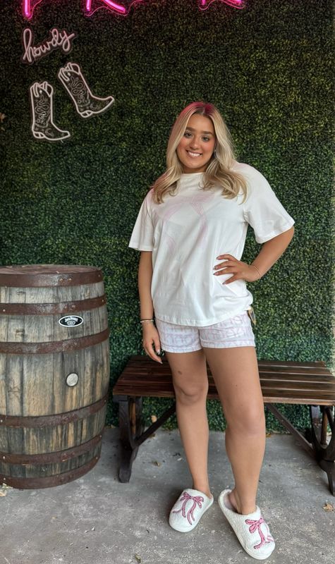 Bow Knot Two Piece Lounge Set