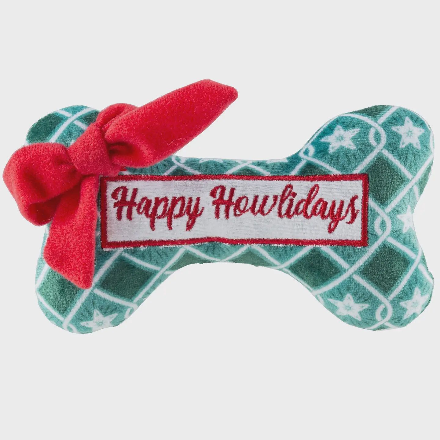 Happy Howlidays Bone - Stocking Stuffer Christmas Dog Toy