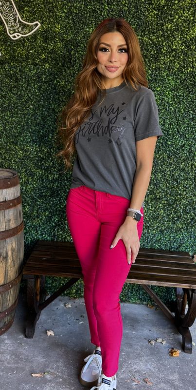 HyperStretch Mid-Rise Forever Color Skinny Jeans